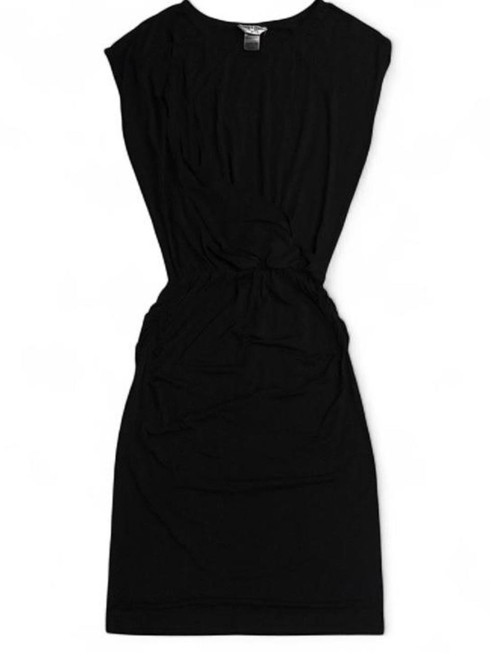 NEW Hard Tail midi dress with overlap and ruched detailing
